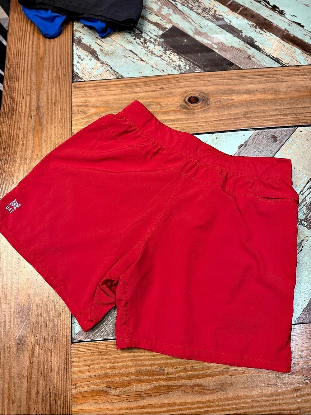 Treign Men's Arena Short Athletic Shorts Red XL
